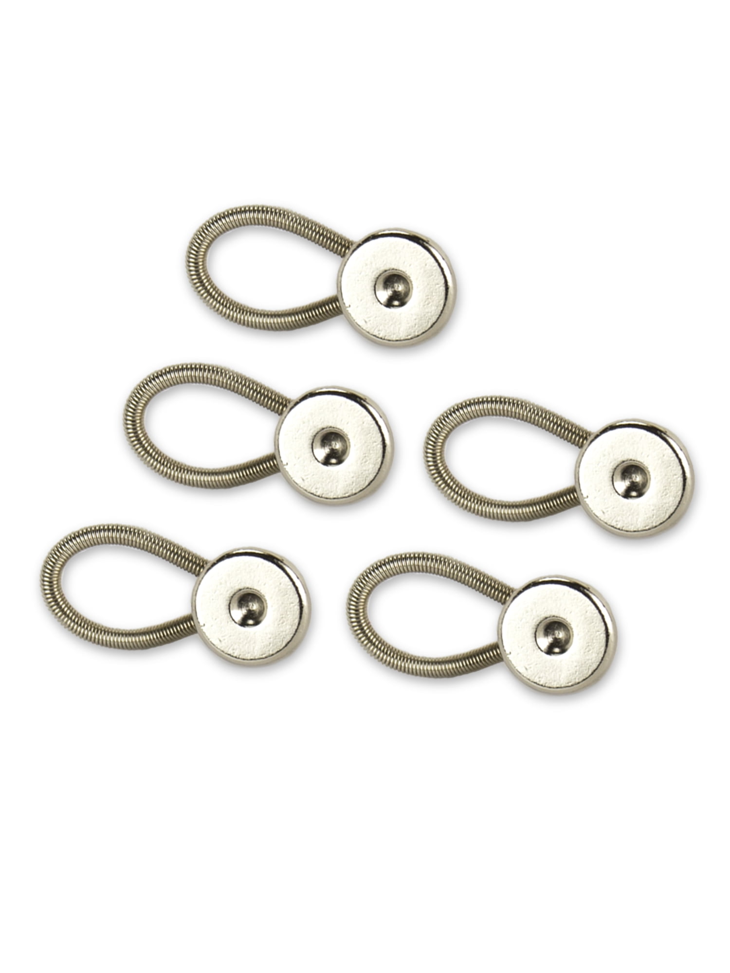 4 Pack Expander Button for Men and Women, Collar Extenders/Neck Extender/Wonder Button for Men Dress Shirts, Simple Use, No Sewing, Size: 83 mm x 25