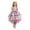 F254 Purple, variant on Curuila Infant Kids Girls Elegant Dress With Mesh Gradient Sequins Crew Neck Sleeveless Fashion Casual Dresses Blue Size 3-4 Years