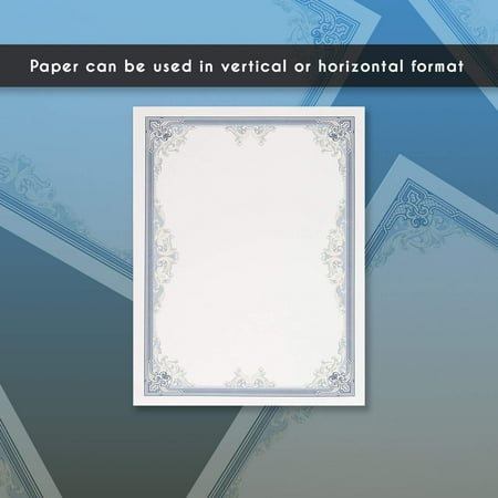 paper specialty inkjet diploma employee printer professor laser inches blank border friendly award teacher letter student sheet