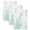 Green, variant on Coastal Turquoise Kitchen Towels Set of 3, Coral Starfish Jellyfish Seahorse Absorbent Dish Towels for Kitchen, Microfiber Hand Towel, Quick Drying Tea Towel for Cleaning Decorative Dishcloths