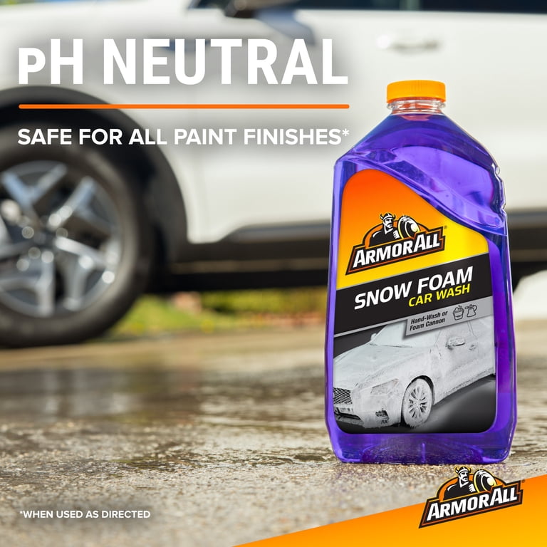 Armor All, Snow Foam Car Wash, 50 fl oz, pH Neutral High Foam