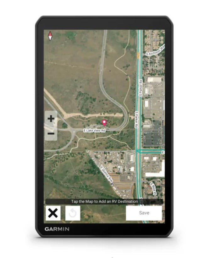 Garmin RV 895 GPS RV Navigator,  8” Large Easy-to-Read, Custom Routing, High-Resolution Birdseye Satellite Imagery, Directory of Parks and Services, Landscape / Portrait View Display Bundle