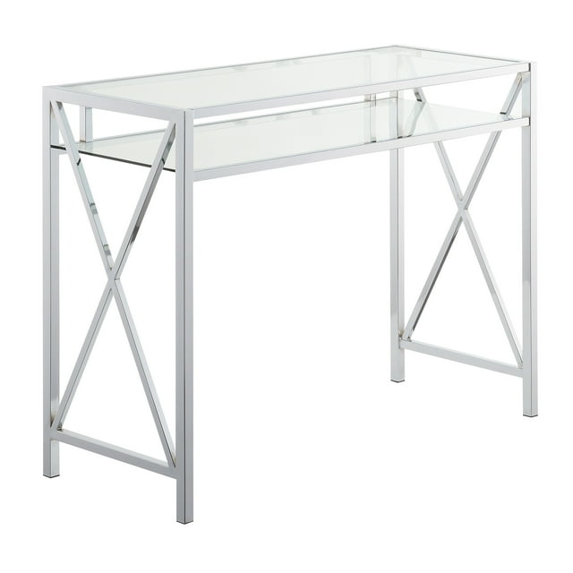 Convenience Concepts S14-130 Bureau Oxford Chrome 42 Pouces