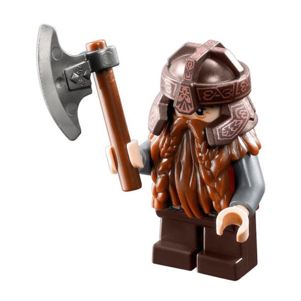 Express dans detekterbare LEGO The Lord of The Rings MiniFigure - Gimli the Dwarf (w/ Axe) 79008 -  Walmart.com