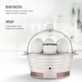 thumbnail image 2 of Chefman Electric Egg Cooker/Boiler, Rapid Egg-Maker, Ivory, 2 of 8