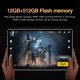 thumbnail image 5 of Tableta S50 de 10.1 pulgadas con Android 14, pantalla HD 1920*1200, 12GB de RAM y 512GB de almacenamiento, doble cámara y batería de 10000mAh, compatible con 4G/5G y Bluetooth, color azul., 5 of 7