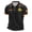 Black@GC@, variant on CONZONE Mens Polo Shirt Short Sleeve Casual Polo Shirts For Men Patriotic Italian Day Graphic Collared Cozy Summer Golf Shirts
