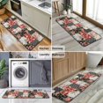 thumbnail image 6 of Pioneer Flower Floral Print Pattern Kitchen Rug Mat,Kitchen Runner Rugs Non Skid Washable,Decorative Kitchen Floor Mats for Kitchen,Sink,Laundry,17"x47.2", 6 of 7