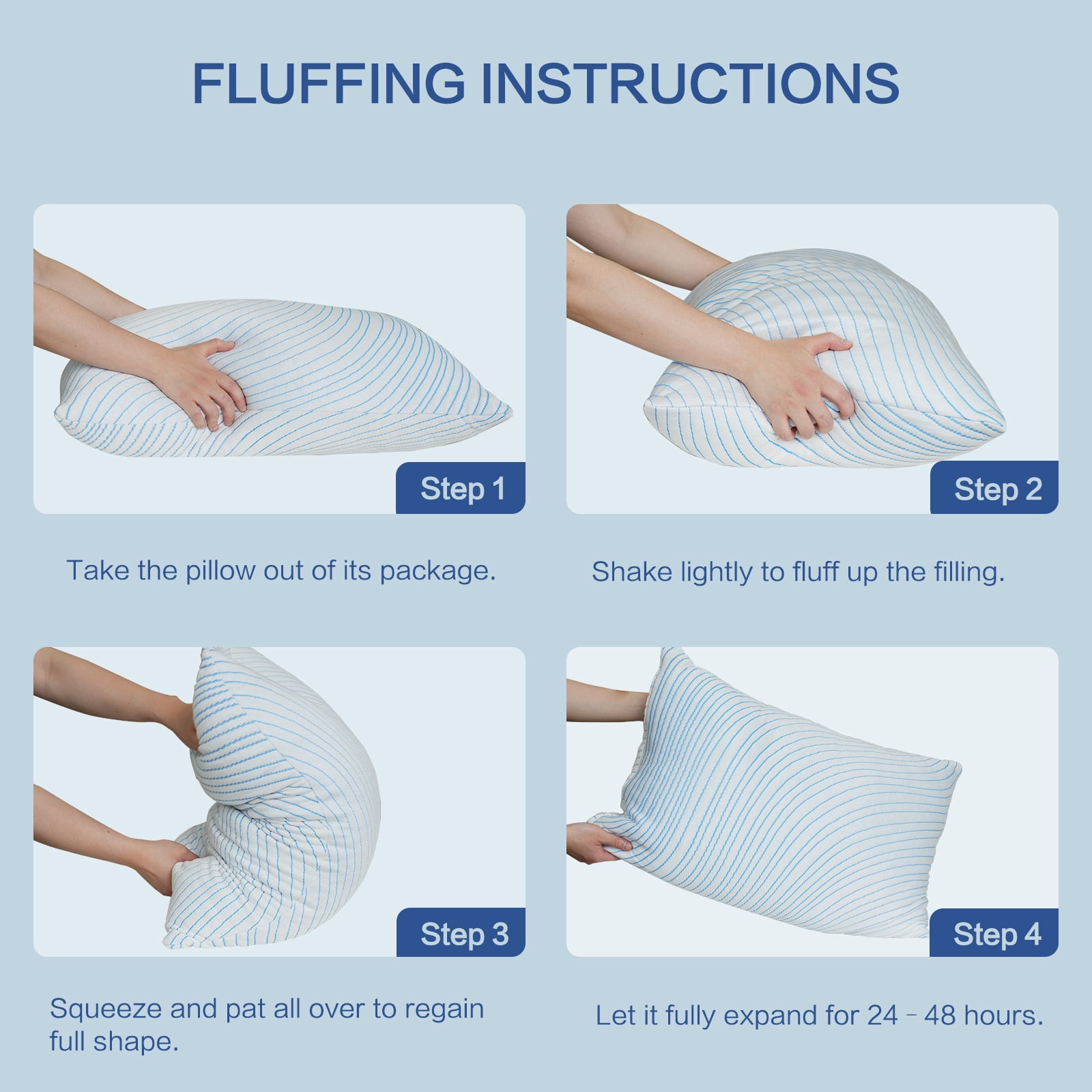 Nalqet 2 Pack Queen Cooling Pillow for Sleeping, 30×20 inch Memory Foam Cool Bed Pillows with Washable Cover for Back, Hot Sleepers
