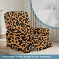 thumbnail image 3 of HELLHERO Cow Print Recliner Seat Covers for Reclining Chair 1 Cushion Reclining Sofa Cover for Lazyboy Reclining Furniture Protectors for Home, 3 of 8