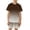 Coffee, variant on Toddler Boys Summer Outfits Cool Gradient City Graphic Short Sleeve T Shirt And Shorts Outfit Breathable Mesh Casual Playwear Set Size 2-3T