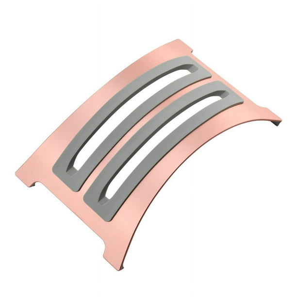 Soporte de almacenamiento vertical de aleación de aluminio para computadora portátil de escritorio, base para tableta, soporte doble para disipación de calor