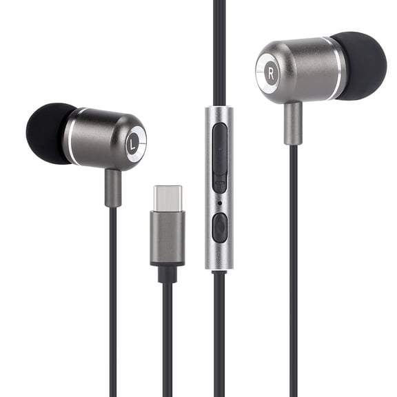 USB-C Wired Earbuds | Hi-Fi Audio   Inline Mic