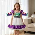 thumbnail image 6 of Space Ranger Hero Costume Dress Intergalactic Astronaut Winged Tutu Outfit Halloween Cosplay, 6 of 7