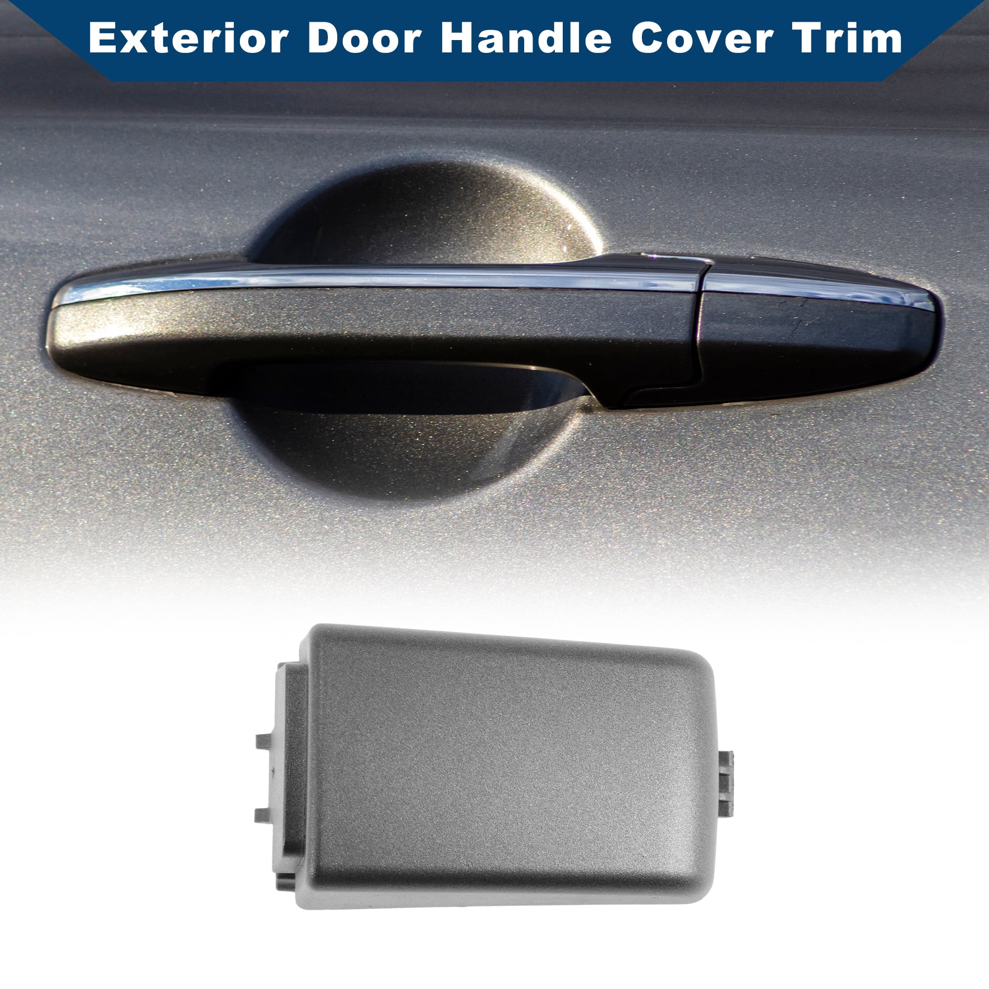 Unique Bargains Vehicle Handle Cover Gray for Land Rover Range Rover Sport 2005-2013