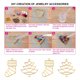 thumbnail image 4 of Juego de fabricación de colgantes de joyería de 20 piezas, marco de colgantes de aleación, herramienta de bricolaje colgante de Navidad, 4 of 7