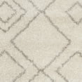 thumbnail image 4 of SAFAVIEH Arizona Basil Geometric Diamonds Shag Area Rug, Ivory/Beige, 11' x 15', 4 of 5