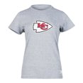 thumbnail image 1 of NFL Playera Aficionado Básica Kansas City Chiefs Gris para Mujer, Talla Mediana, 1 of 5