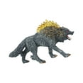 thumbnail image 3 of Realistic Wildlife Animal Figures Statue Sculpture Model Playset for Cake Topper Gray Yellow, 3 of 8