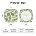 thumbnail image 5 of Rateoe Green Snake Pattern Square Couch Cushion Covers, Sofa Furniture Protector Slipcover with Bottom Tie rope, Soft Non-Slip Non-Wrinkle Non-Sticky-Two Pieces, 5 of 7