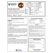 Brewers Best Pumpkin Spice Porter