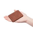 thumbnail image 1 of Men PU Elastic Band Slim Wallet Business Credit Card Holder Bank Card Case Purse, 1 of 4