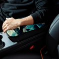 thumbnail image 6 of Whale Soft and Comfortable 12.5x8.2 Inch Furry Printed Car Armrest Cover Pad - Armrest Accessories, 6 of 6