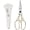 White/Chick, variant on Kitchen Scissors Heavy Duty Kitchen Shears with Magnetic Holder Made with Japanese Steel 4034, Multipurpose Ultra Sharp Cooking Scissors for Meat/Vegetables/BBQ/Herbs/Pizza (Graphic,Tiger)