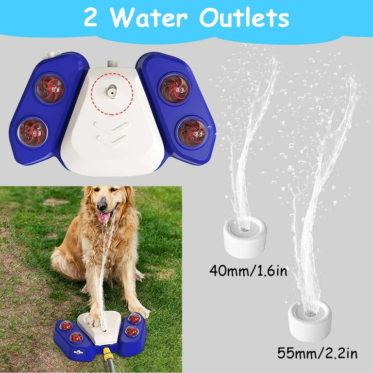 Moclever Dog Water Fountain Multifunctional Automatic Pet Water