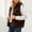c01Brown, variant on JGGSPWM Womens Sherpa Fleece Vest Sleeveless Zip Up Lightweight Fuzzy Warm Coat, Casual Cozy Layering Fall Winter Outerwear Brown S