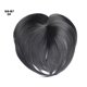 thumbnail image 2 of Peluca para el pelo HUOGUO, sedosa, con clip, de fibra resistente al calor, 2 of 2