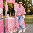 thumbnail image 4 of Womens Breast Cancer Shirt Pink Ribbon October Breast Cancer Sweatshirt In October We Wear Pink Shirt 3/4 Sleeve Breast Cancer Awareness Hoodies, 4 of 5
