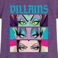 thumbnail image 3 of Disney Villains - Villains Stacked - Toddler & Youth Girls Short Sleeve Graphic T-Shirt, 3 of 5