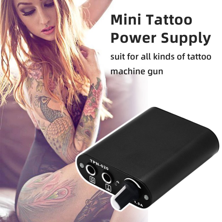 Mini Tattoo Power Supply Set TPN-020 18V/1.5A 90V-265V Tattoo Mini