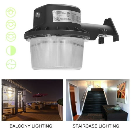 40w Led Barn Light Daylight 5700k 5000lm Brightest Security Flood 40w Led Barn Light Daylight 5700k 5000lm Brightest Security Flood Photocell Dusk