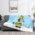 thumbnail image 2 of Rozeui Bluey for Flannel Blanket, Soft Fuzzy Plush King Blanket for Winter, Thick and Warm All-Season Bed Throw-40"x30", 2 of 6