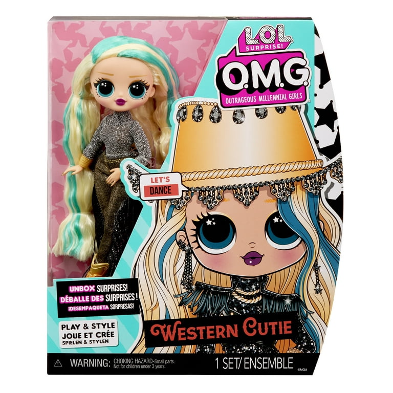 LOL Surprise O.M.G. Western Cutie Fashion Doll with multiple