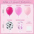 thumbnail image 2 of Globos Vicduotex Cowgirl con estampado de confeti de látex x60, 2 of 7