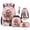 Pink Strawberry Sloth, variant on Jeiento Galaxy Backpack Set for 9-12 Years Old 5 Pcs Koala 17 Inch Lightweight Bookbag with Insulated Lunch Bag Pencil Case for Elementary School Gift for Daughter