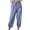 Blue, variant on Sngxgn Pants for Women Stretchy Work Business Pants Casual Straight Leg Trousers(Beige,XXXL)