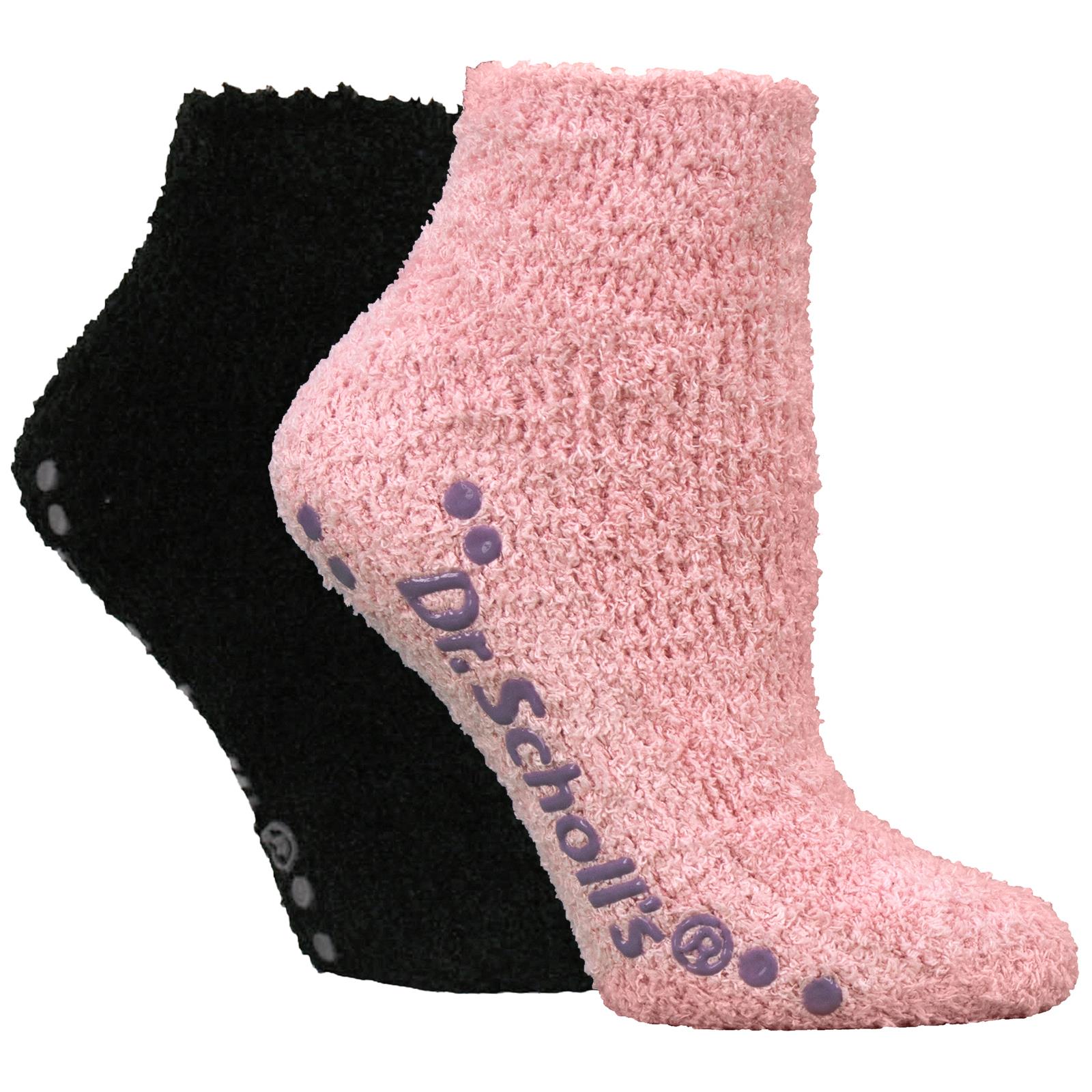 Dr. Scholl's Women's lowcut spa socks with grippers 2pack Dr. Scholl's Women's lowcut spa socks with grippers 2pack
