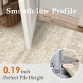 thumbnail image 5 of BERTHMEER 9'x12' Area Rugs for Living Room Bedroom Beige Vintage Non Slip Washable Large Farmhouse Office Dining Room Oriental Traditional Distressed Carpets, 5 of 7
