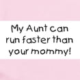 thumbnail image 2 of CafePress - Runfaster_Mom Body Suit - Baby Light Bodysuit, Size Newborn - 24 Months, 2 of 4
