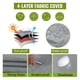 thumbnail image 1 of Restored VEVOR RV Cover, 33'-35' Travel Trailer RV Cover, a prueba de viento RV y Trailer Cover, extra gruesa 4 capas Durable Camper Cover, impermeable Ripstop Anti-UV para RV Motorhome (Refurbished), 1 of 9