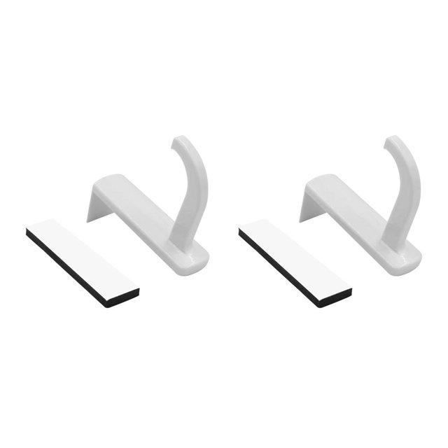Sidaley Estante para auriculares Soporte de pared para auriculares de plástico Soporte para auriculares con pantalla para PC Soporte adhesivo para Type5 NO5