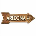 thumbnail image 2 of SignMission P-ARROW-999970 Panneau Arrow Route 66 6 x 18 Po., 2 of 4