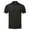 Black, variant on Premier Mens Coolchecker Pique Polo Shirt