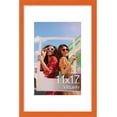 thumbnail image 1 of Vittanly 11x17 Picture Frame, Engineered Wood with Shatter Resistant Plexiglass, Display Pictures 8x12 with Mat or 11x17 without Mat, Photo Frame for Wall Mounting, Orange, 1 Pack, 1 of 6