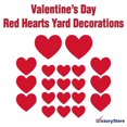 thumbnail image 2 of VictoryStore Valentine Red Hearts Yard Signs Decorations, Set of 20, 2 of 6