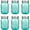 Teal1, variant on 16OZ Colored Mason Jars with Lids, 6 Pack Wide Mouth Quart Canning Jar, Safe for Storage, Pickling, Preserving, Fermenting, Crafts & Decor